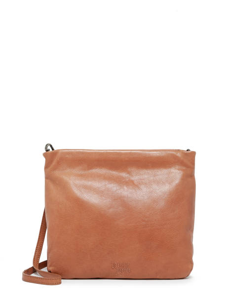 Sac Bandoulière Smart Cuir Basilic pepper Marron smart BSMA09