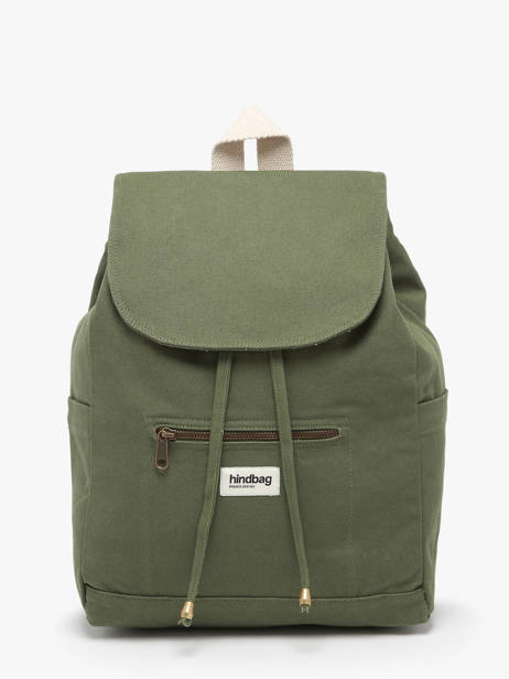 Sac à Dos Eliot Coton Hindbag Vert best seller ELIOT