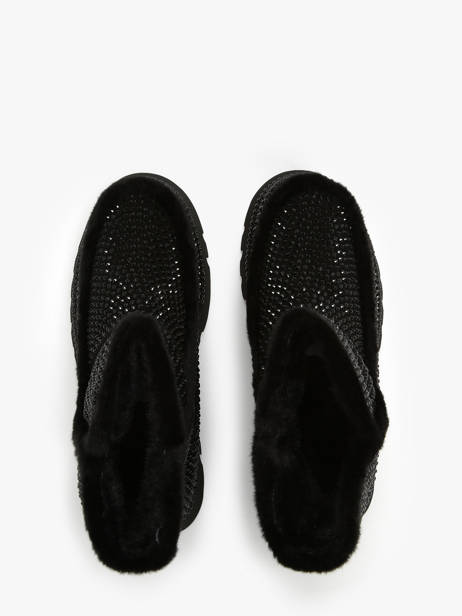 Boots Crosta En Cuir Alma en pena Noir women I241005 vue secondaire 4