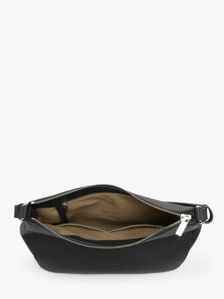 Sac Porté épaule Lou Cuir Nathan baume Gris egee 5 vue secondaire 3