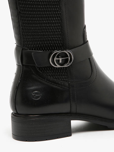 Bottes Cavalières En Cuir Tamaris Noir women 43 vue secondaire 3