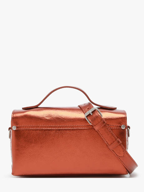 Sac Bandoulière L'artisan Ginger Cuir Paul marius Marron ginger ARTISGIN vue secondaire 4