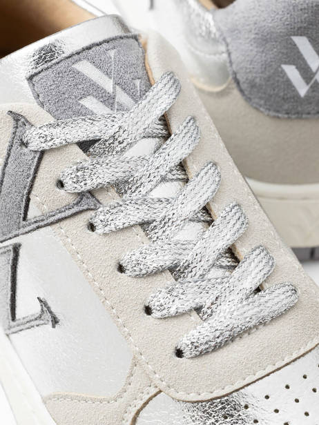 Lacets Clélie Vanessa wu Argent girl AC2324 vue secondaire 1