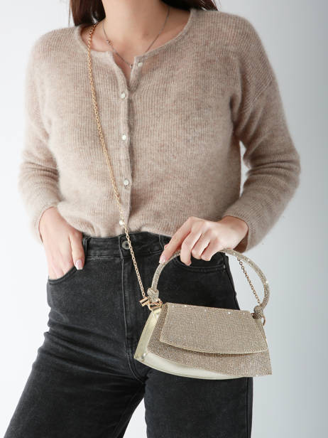 Sac De Soirée Miniprix Noir strass ZY92007 vue secondaire 1