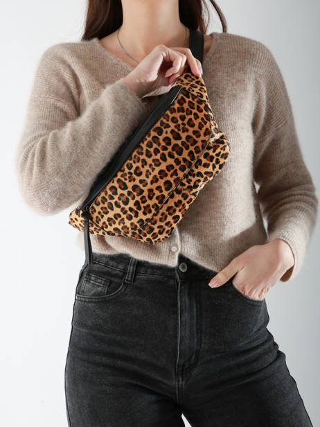 Sac Banane Pieces Marron daino 17157446 vue secondaire 1