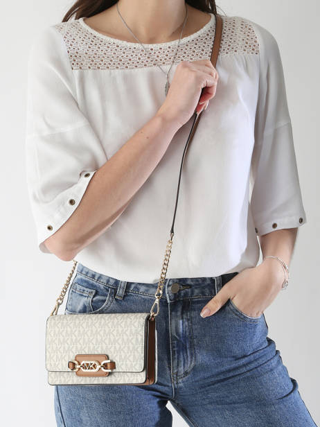 Sac Bandoulière Heather Michael kors Beige heather F2G7HC1B vue secondaire 1