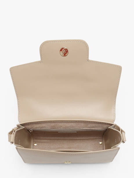 Sac Bandoulière Paris Pad Cuir Lancaster Beige paris pad 54 vue secondaire 3