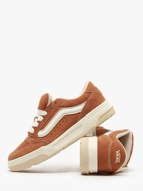 Sneakers Hylane En Cuir Vans Marron women D1JBRO vue secondaire 3