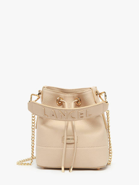 Mini Sac Seau Ninon Cuir Lancel Beige ninon A11466