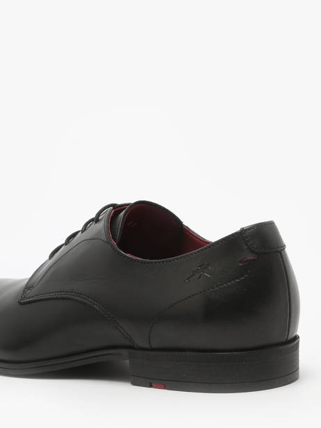 Chaussures De Ville Memory En Cuir Fluchos Noir men F0842 vue secondaire 3