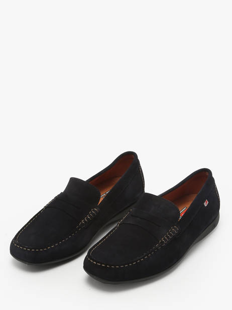 Chaussures De Ville Afelpado En Cuir Fluchos Bleu men F2207 vue secondaire 2