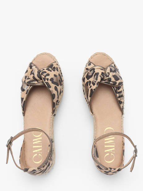 Sandales Talon Compensé Torgos Gaimo Beige women TORGOS vue secondaire 3