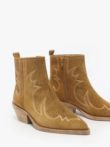 Santiags Holly En Cuir Alpe Marron women 53561155 vue secondaire 2