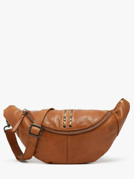 Sac Banane Heritage Cuir Biba Marron heritage HAK5L