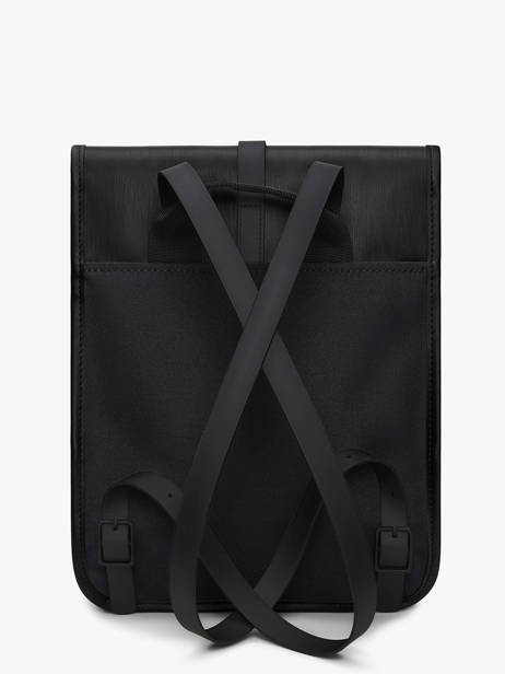 Sac à Dos 1 Compartiment Rains Noir city 13010 vue secondaire 3