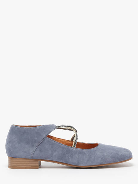 Ballerines Anima En Cuir Mam'zelle Bleu women CSGAN25