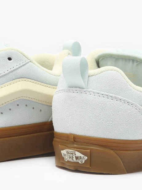 Sneakers Knu Skool En Cuir Vans Bleu women D6Z887 vue secondaire 3