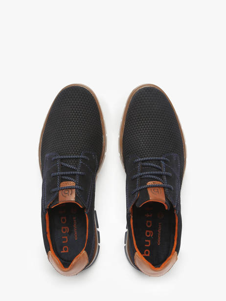 Sneakers Simone En Cuir Bugatti Bleu men 3319711S vue secondaire 4