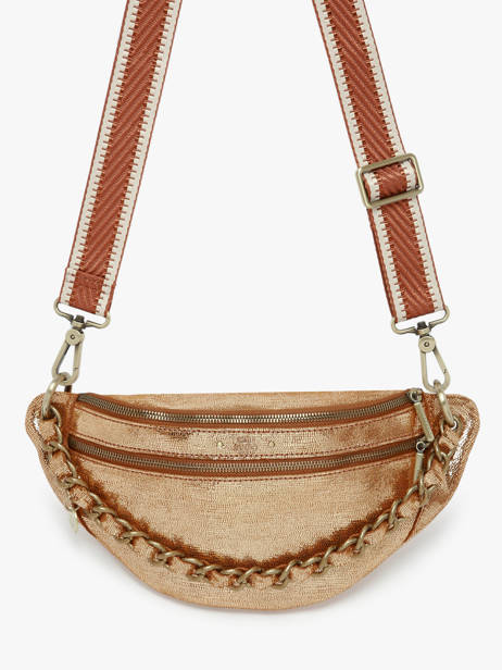 Sac Banane Mila louise Marron vintage 23689RX vue secondaire 2