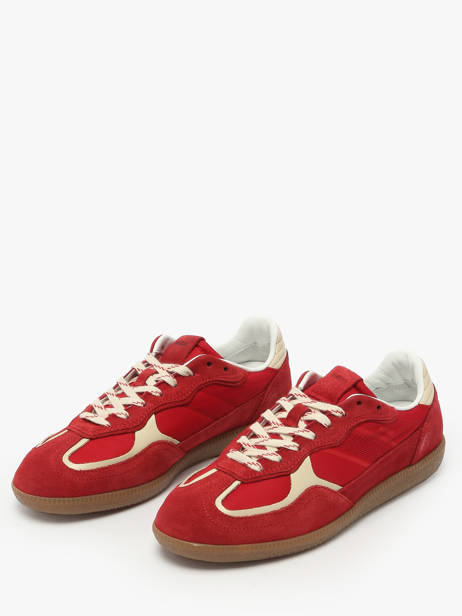 Sneakers Tb.490 Rife En Cuir Alohas Rouge women 10071001 vue secondaire 2