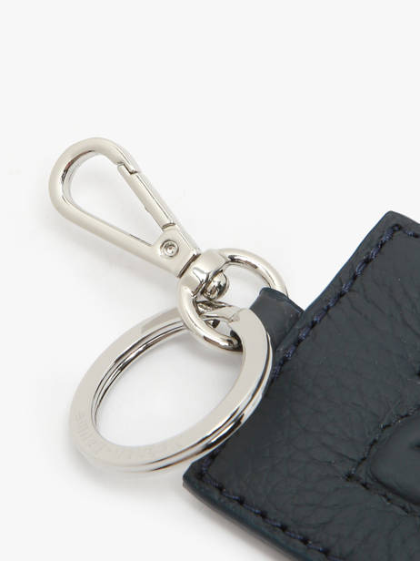 Porte-clefs Cuir Nathan baume Bleu original n 710N vue secondaire 1