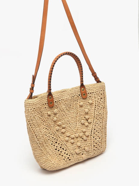 Sac Porté épaule Raphia Gerard darel Beige raphia DBS67454 vue secondaire 2