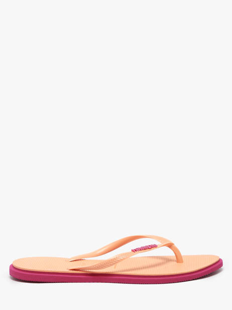 Tongs Havaianas Rose women 4149584F vue secondaire 1