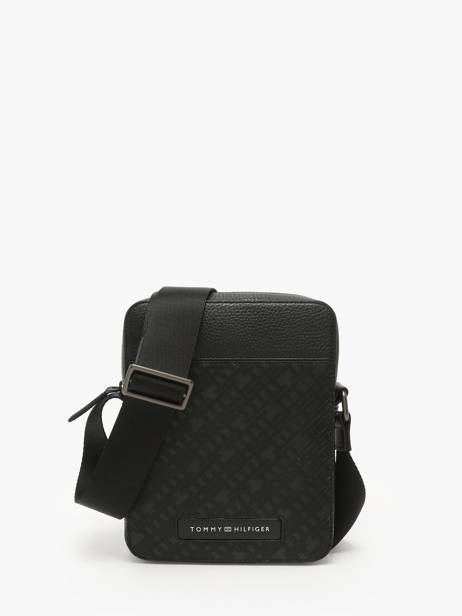 Sac Bandoulière Tommy hilfiger Noir monogram AM13210
