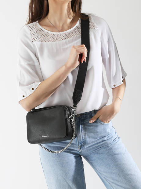 Sac Bandoulière Bryant Cuir Michael kors Noir bryant S5SYTC5L vue secondaire 1