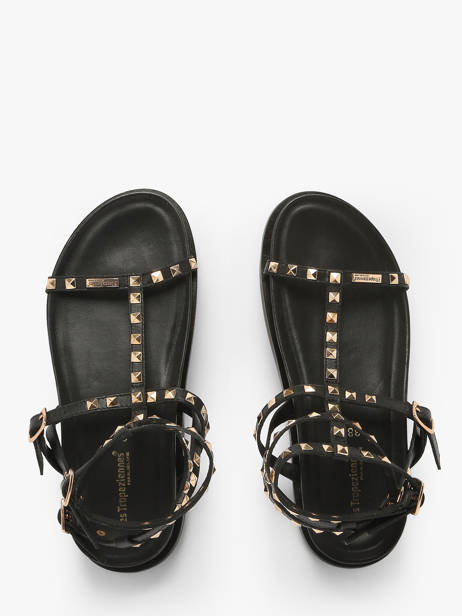Sandales Choudali En Cuir Les tropeziennes Noir women CHOUDALI vue secondaire 3
