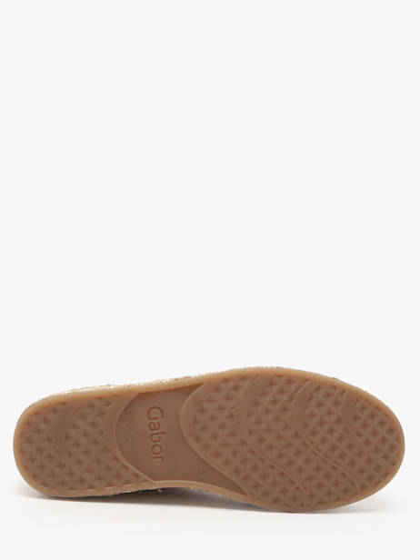 Sneakers En Cuir Gabor Or women 62 vue secondaire 5