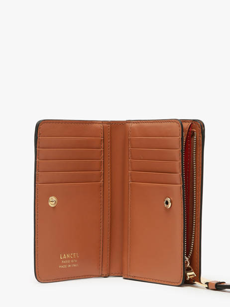 Portefeuille Origami Cuir Lancel Orange origami A13423 vue secondaire 1