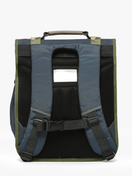 Sac à Dos Vintage Urban 2 Compartiments Cameleon Gris vintage urban SD39 vue secondaire 4