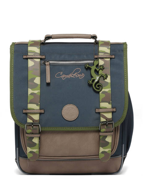 Sac à Dos Vintage Urban 2 Compartiments Cameleon Gris vintage urban SD39 vue secondaire 7