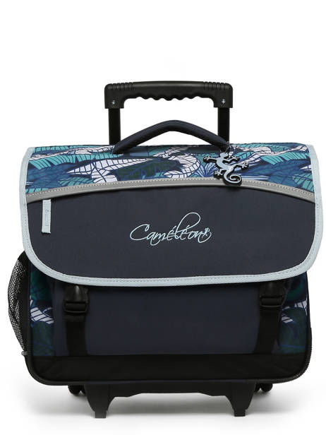Cartable à Roulettes Enfant 3 Compartiments Cameleon Bleu actual CR41 vue secondaire 7