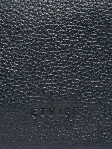 Sac Bandoulière Flandres Cuir Etrier Bleu flandres EFLA732M vue secondaire 5