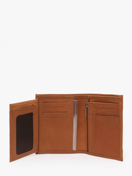 Portefeuille Porte-monnaie Oil Cuir Etrier Marron oil EOIL142 vue secondaire 2