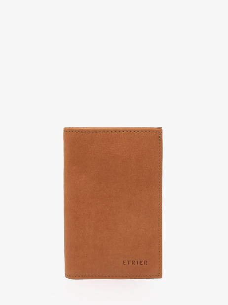 Portefeuille Porte-monnaie Oil Cuir Etrier Marron oil EOIL027