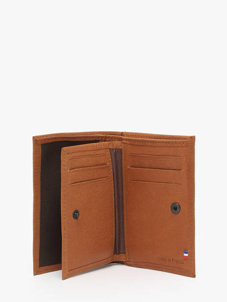 Portefeuille Porte-monnaie Oil Cuir Etrier Marron oil EOIL027 vue secondaire 2