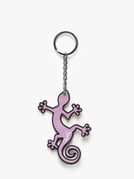 Porte-clefs Cameleon Violet vintage fantasy PCLE