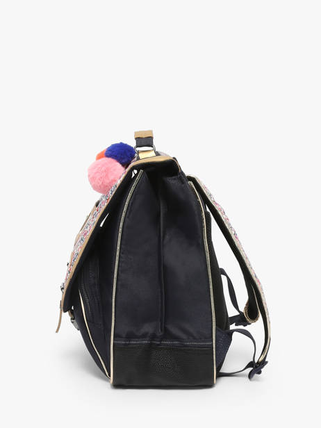 Cartable 2 Compartiments Tann's Multicolore les fantaisies f 41265 vue secondaire 2