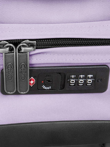 Valise Cabine Eastpak Violet authentic luggage EK0A5BA7 vue secondaire 1