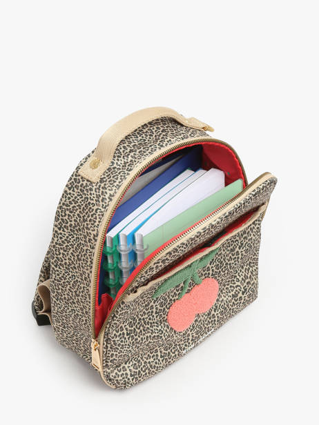 Sac à Dos Ralphie 1 Compartiment Jeune premier Beige daydream girls G vue secondaire 3