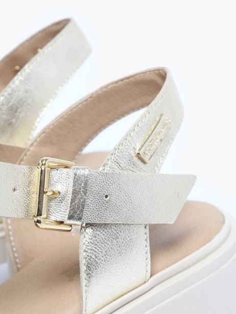 Sandales Bayla En Cuir Les tropeziennes Or women BAYLA vue secondaire 2