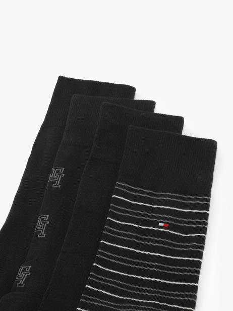 Chaussettes Tommy hilfiger Noir socks 71232605 vue secondaire 3