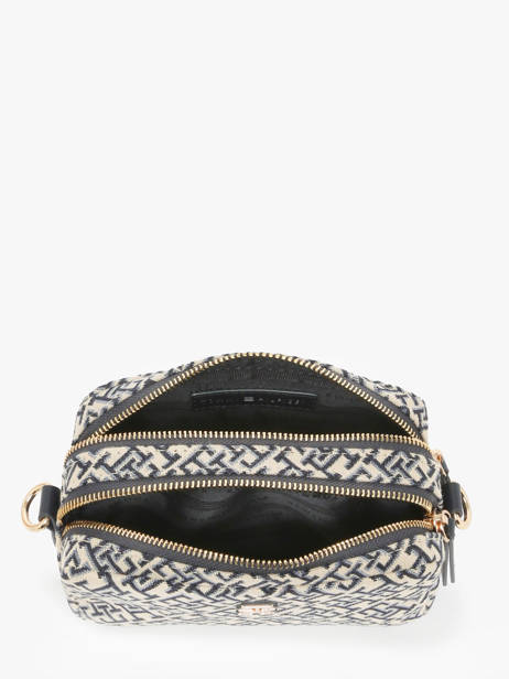 Sac Bandoulière Th Jacquard Polyurethane Tommy hilfiger Bleu th jacquard AW17443 vue secondaire 2