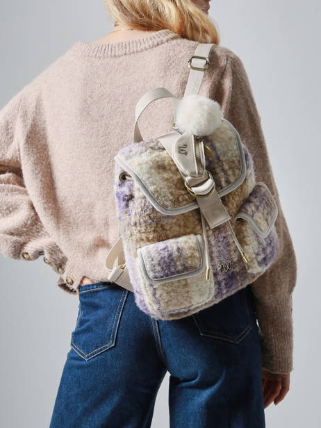 Sac à Dos Alyssum Woomen Violet alyssum WALS03 vue secondaire 1