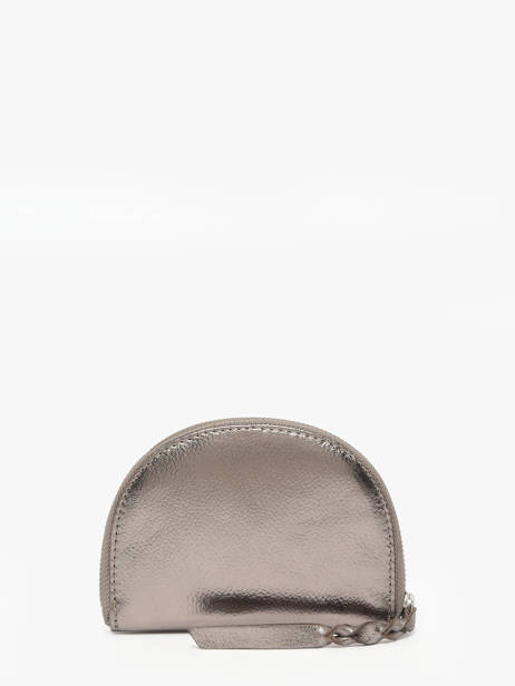 Leportefeuille Manon Cuir Paul marius Argent vintage MANON vue secondaire 2