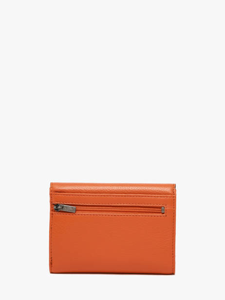 Portefeuille Cuir Yves renard Orange enveloppe 29223 vue secondaire 2