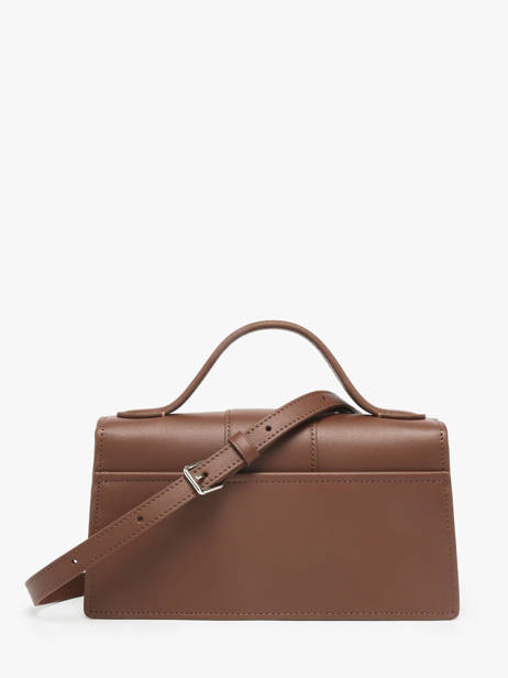 Sac Bandoulière Paris Ily Cuir Lancaster Marron paris ily 10 vue secondaire 4